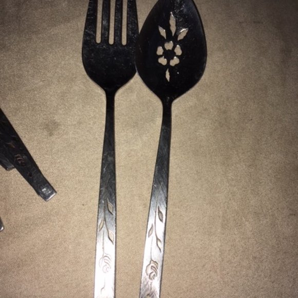 Oneida Other - Oneida Capistrano Serving Fork & Spoon